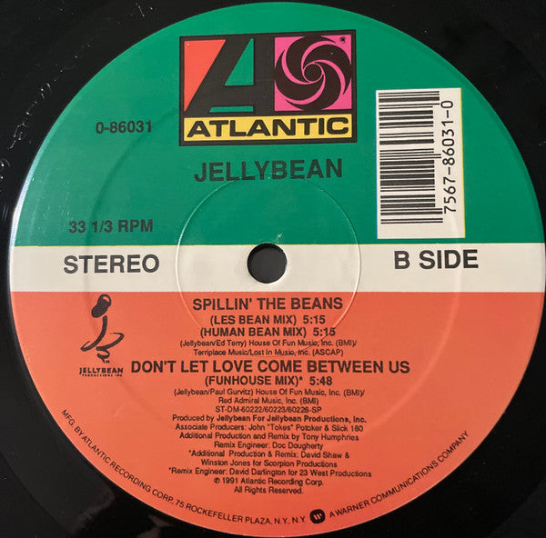 Jellybean* : Spillin' The Beans (12")