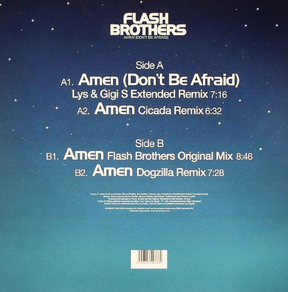 Flash Brothers : Amen (Don't Be Afraid) (12")