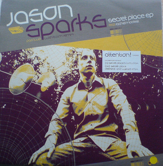 Jason Sparks Feat. Rachel Modest : Secret Place EP Part Two (12", EP)