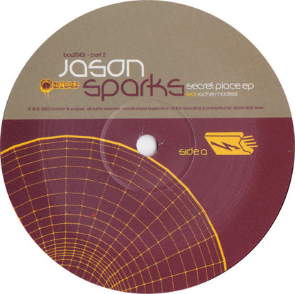 Jason Sparks Feat. Rachel Modest : Secret Place EP Part Two (12", EP)