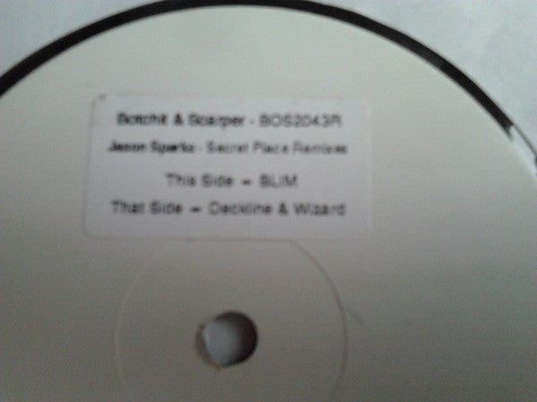 Jason Sparks Feat. Rachel Modest : Secret Place EP Part Two (12", EP)
