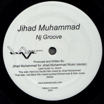 Jihad Muhammad : Nj Groove (12")