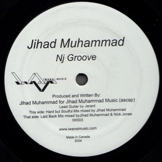 Jihad Muhammad : Nj Groove (12")