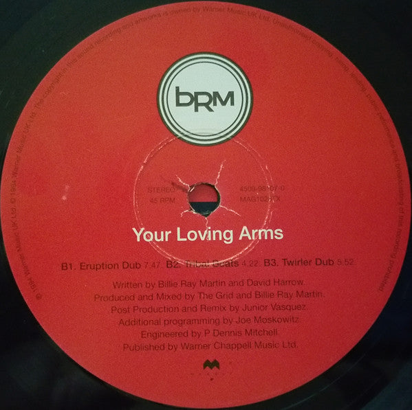 Billie Ray Martin : Your Loving Arms (12", #2)