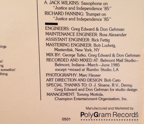 John Cougar Mellencamp : Scarecrow (LP, Album, 72 )