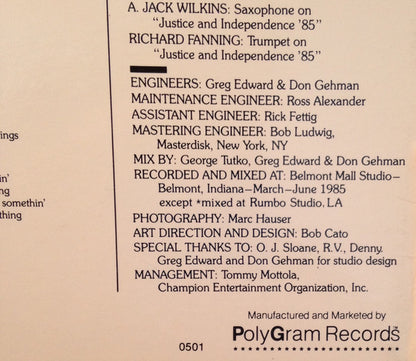 John Cougar Mellencamp : Scarecrow (LP, Album, 72 )