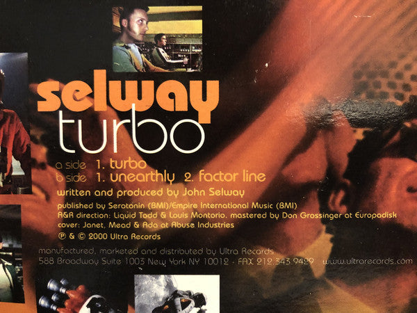 John Selway : Turbo (12")
