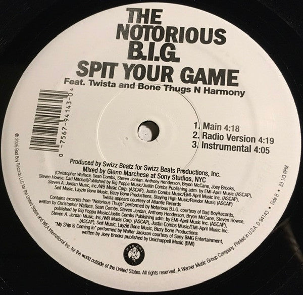 The Notorious B.I.G.* : Nasty Girl (12")