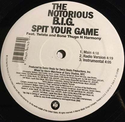 The Notorious B.I.G.* : Nasty Girl (12")