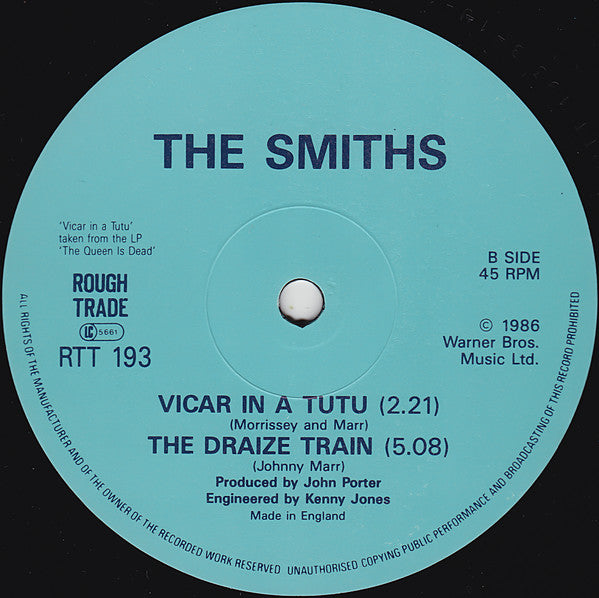 The Smiths : Panic (12", Single, EMI)