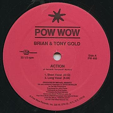 Brian & Tony Gold : Action (12")