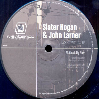 Slater Hogan & John Larner : Jack Em' With Jazz EP (12", EP)