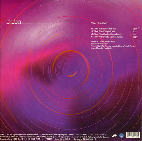 Chiba : Time Flies (12")