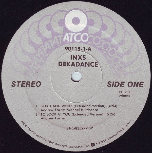 INXS : Dekadance (12", EP, SP )