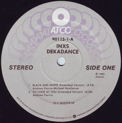 INXS : Dekadance (12", EP, SP )