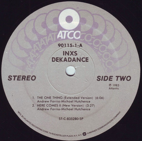 INXS : Dekadance (12", EP, SP )