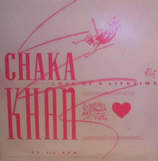 Chaka Khan : Love Of A Lifetime (12", Promo)