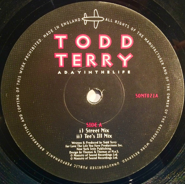 Todd Terry : A Day In The Life EP (12")