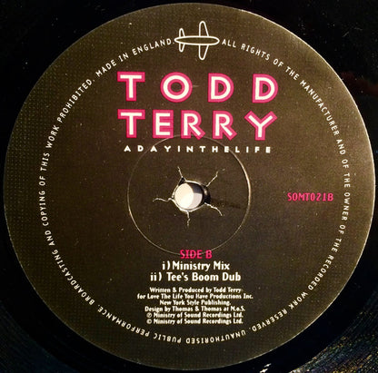 Todd Terry : A Day In The Life EP (12")