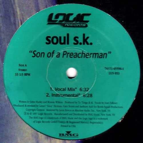 Soul S.K. : Son Of A Preacher Man (12")