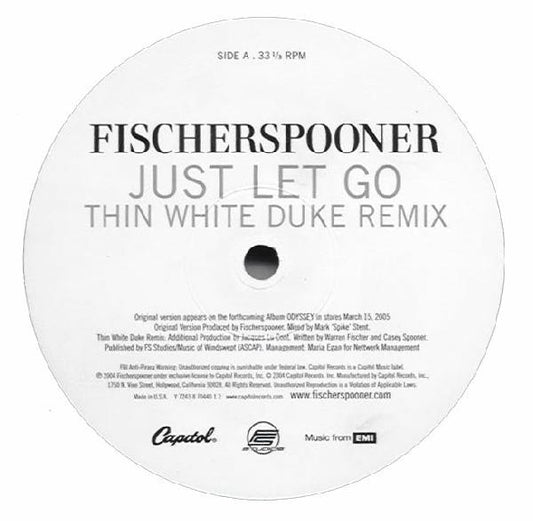 Fischerspooner : Just Let Go (Remixes) (12")