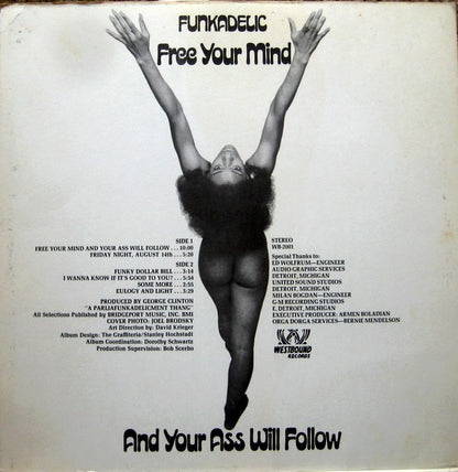 Funkadelic : Free Your Mind And Your Ass Will Follow (LP, Album)
