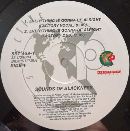The Sounds Of Blackness* : Everything Is Gonna Be Alright (The Remixes) (12")