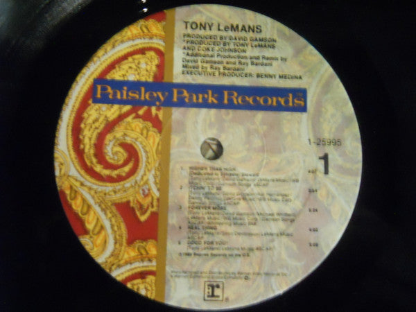 Tony LeMans : Tony LeMans (LP, Album)