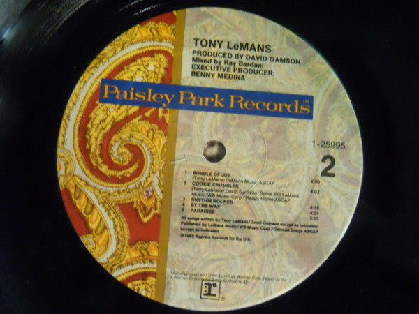 Tony LeMans : Tony LeMans (LP, Album)