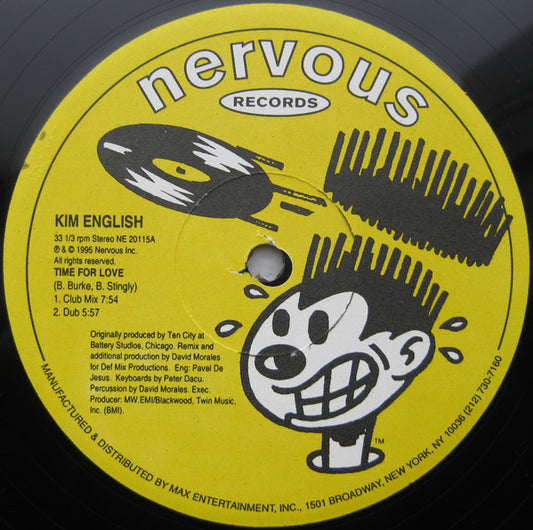 Kim English : Time For Love (12")