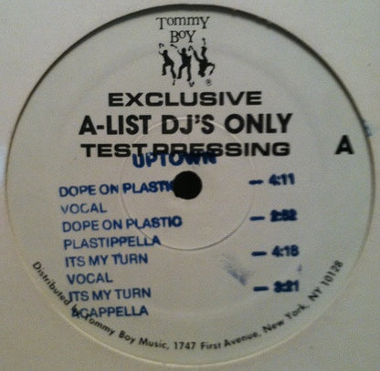 Uptown (3) : Dope On Plastic / It's My Turn (12", Single, TP)