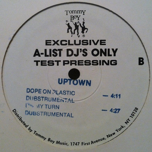 Uptown (3) : Dope On Plastic / It's My Turn (12", Single, TP)
