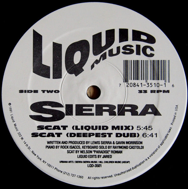 Sierra : Land Of Dreams (12")