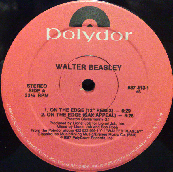Walter Beasley : On The Edge (12")