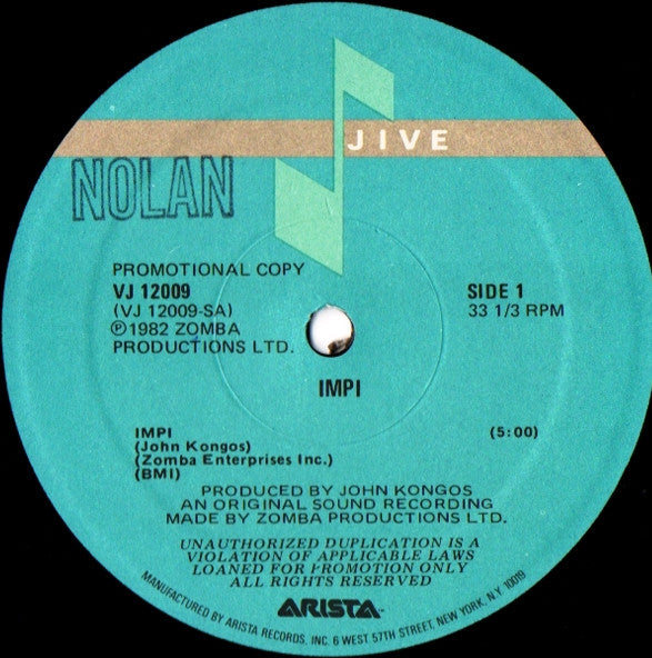 IMPI : Impi (12", Promo, EMW)
