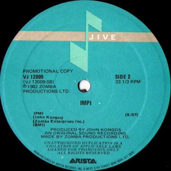 IMPI : Impi (12", Promo, EMW)
