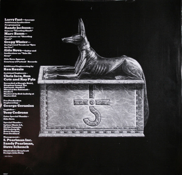 Blue Öyster Cult : The Revölution By Night (LP, Album, Pit)