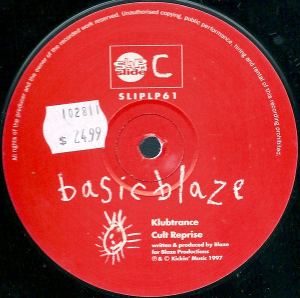 Blaze : Basic Blaze (2x12", Album)