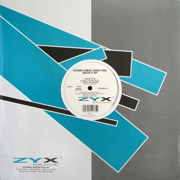 Cosmo Crew / Daisy Dee : Back It Up (12")