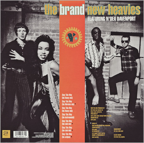 The Brand New Heavies Featuring N'Dea Davenport : Stay This Way (12")