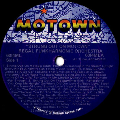 Regal Funkharmonic Orchestra : Strung Out On Motown (LP)