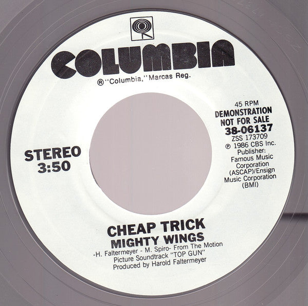 Cheap Trick : Mighty Wings (7", Single, Promo, Styrene)