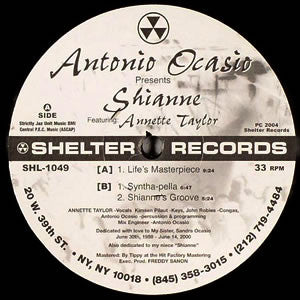 Antonio Ocasio Featuring Annette Taylor : Shianne (12")
