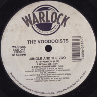 The Voodooists : Jungle And The Zoo (12")