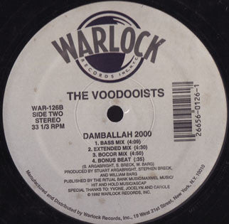 The Voodooists : Jungle And The Zoo (12")