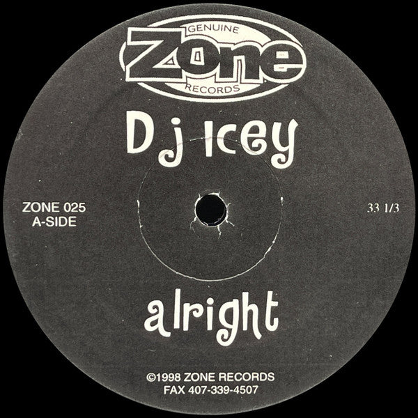 DJ Icey : Alright / Dream (12")