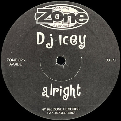 DJ Icey : Alright / Dream (12")