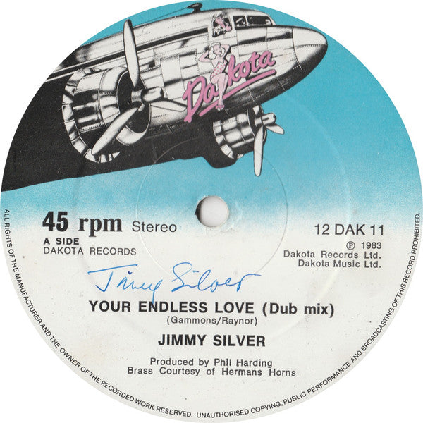 Jimmy Silver : Your Endless Love (12")