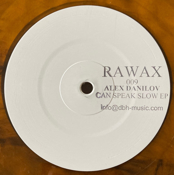 Alex Danilov : Can Speak Slow EP (12", EP, W/Lbl, Amb)