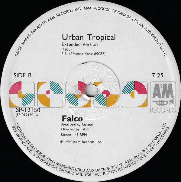 Falco : Rock Me Amadeus (Salieri-Version) (12", Single)